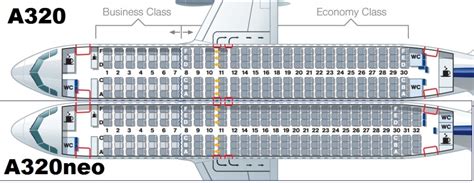 airbus a320neo seat plan.